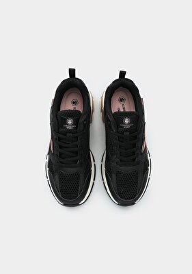 Lumberjack Chuck Siyah Deri Kadın Sneaker
