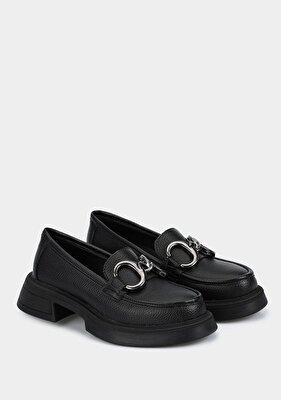 Provoq Siyah Kadın Ayakkabı