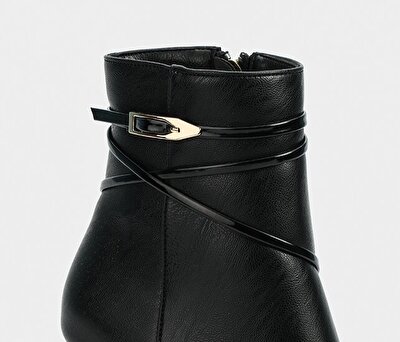 Provoq Siyah Kadın Bootie