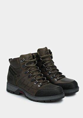 Dockers Haki Deri Erkek Bot