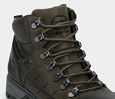 Dockers Haki Deri Erkek Bot