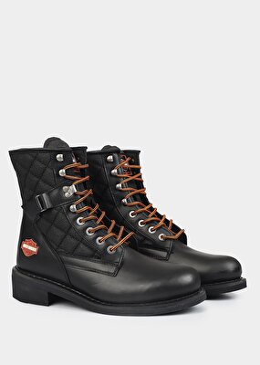 Harley Davidson New Worker Siyah Erkek Deri Bot 025M100031 