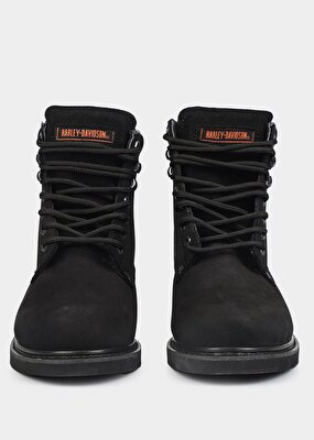 Harley Davidson Gibson Siyah Erkek Nubuk 025M100109