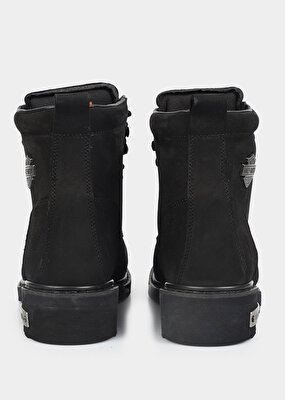 Harley Davidson Gibson Siyah Erkek Nubuk 025M100109