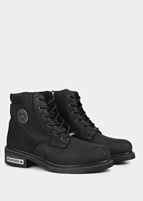 Harley Davidson Jim Siyah Erkek Nubuk Bot 025M100128