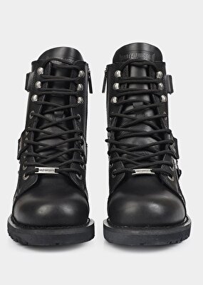 Harley Davidson Charles Siyah Erkek Deri Bot 025M100447 