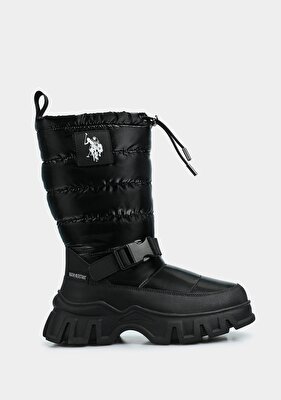U.S. Polo Assn. Poretta Siyah Kız Çocuk Kar Botu