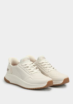 Skechers Bobs Squad 4 Key Look Beyaz Kadın Casual Ayakkabı 117740 Wht