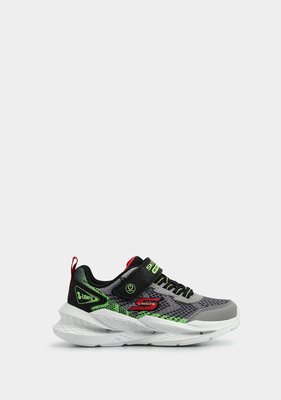 Skechers Meteor-Lights 2.0 Gri Erkek Çocuk Sneaker 401490L Gybk  