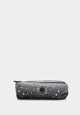 Kaukko Siyah  KAUKKO DOTS DUAL KALEM ÇANTASI BLACK