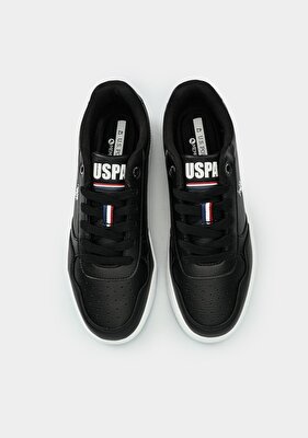 U.S. Polo Assn. Coster Siyah Erkek Sneaker