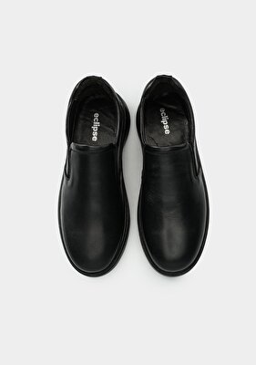Eclipse Siyah Deri Erkek Ayakkabı
