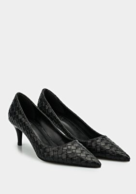 Provoq Siyah Kadın Stiletto