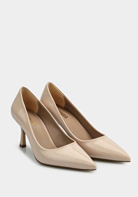 Provoq Bej Kadın Stiletto