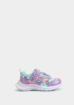 Skechers Jumpsters-Cutie Critters Lila Kız Çocuk Sneaker 302363L Lvmt