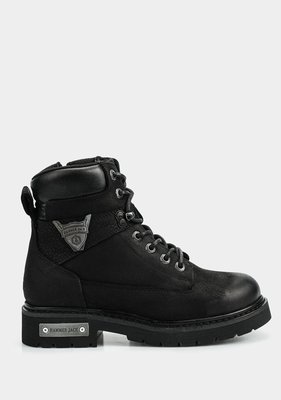 Hammer Jack GARSON Siyah Deri Kadın Bot
