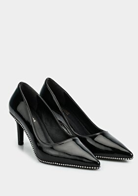 Provoq Siyah Kadın Stiletto