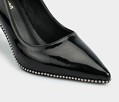 Provoq Siyah Kadın Stiletto