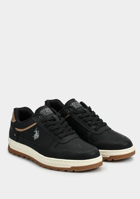 U.S. Polo Assn. Belo Siyah Erkek Sneaker