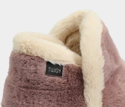 Twigy Pembe Kadın Ev Terliği