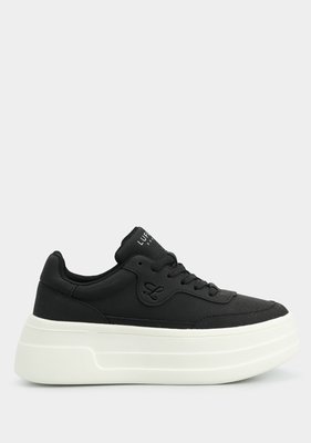 LUFIAN Petra Siyah Kadın Sneaker