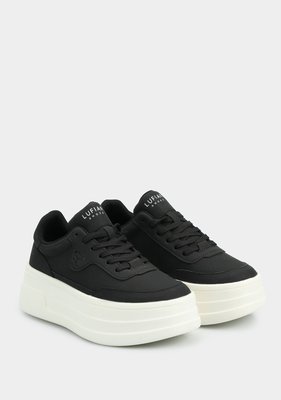 LUFIAN Petra Siyah Kadın Sneaker