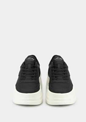 LUFIAN Petra Siyah Kadın Sneaker