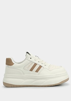 LUFIAN ELORA Bej Kadın Sneaker