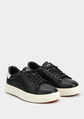 LUFIAN ADEL Siyah Deri Kadın Sneaker