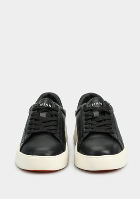 LUFIAN ADEL Siyah Deri Kadın Sneaker
