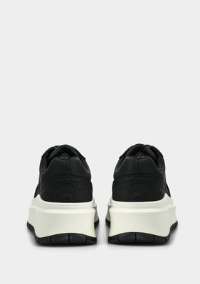 LUFIAN LAURA Siyah Deri Kadın Sneaker